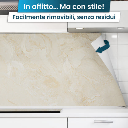 Rivestimento cucina autoadesivo - Marmo Beige