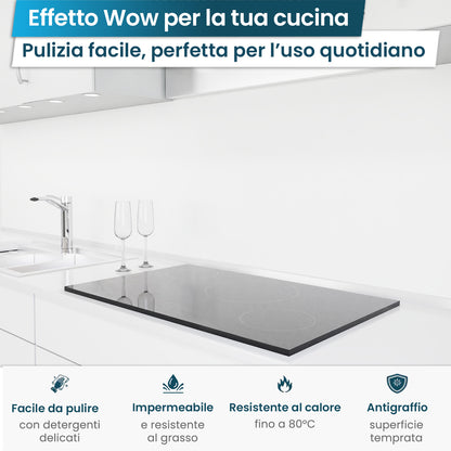 Rivestimento cucina autoadesivo - Bianco