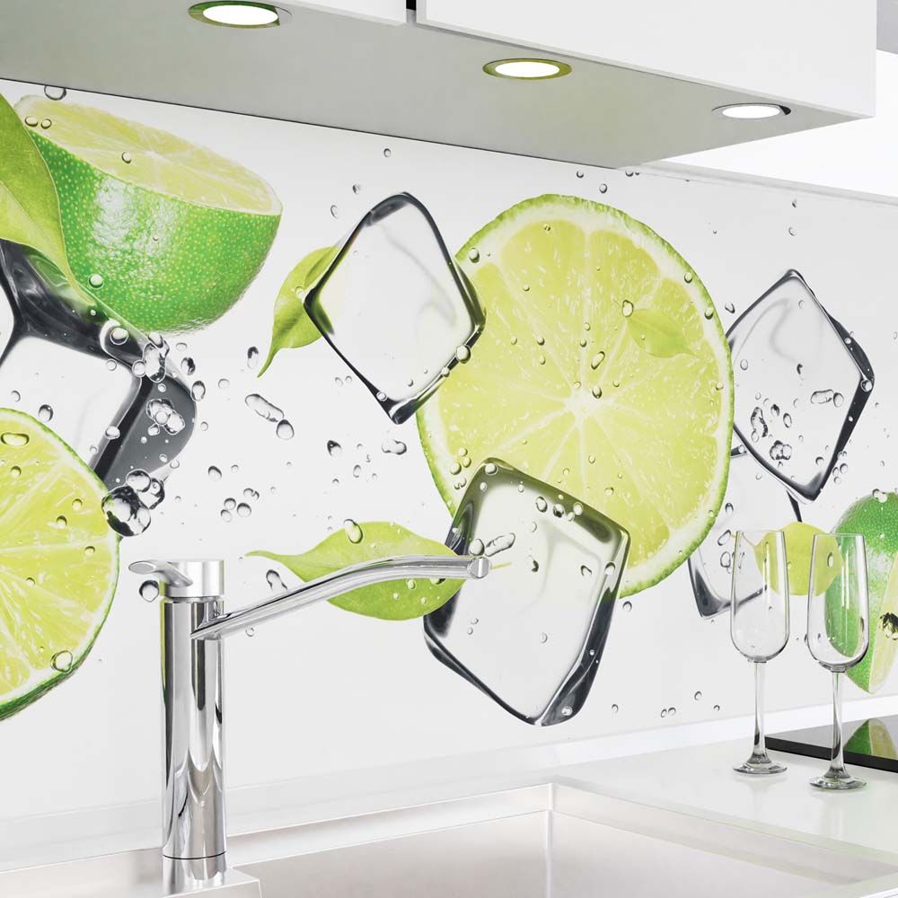 Küchenrückwand selbstklebend - Limetten