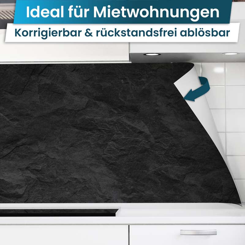 Küchenrückwand selbstklebend - Schiefer