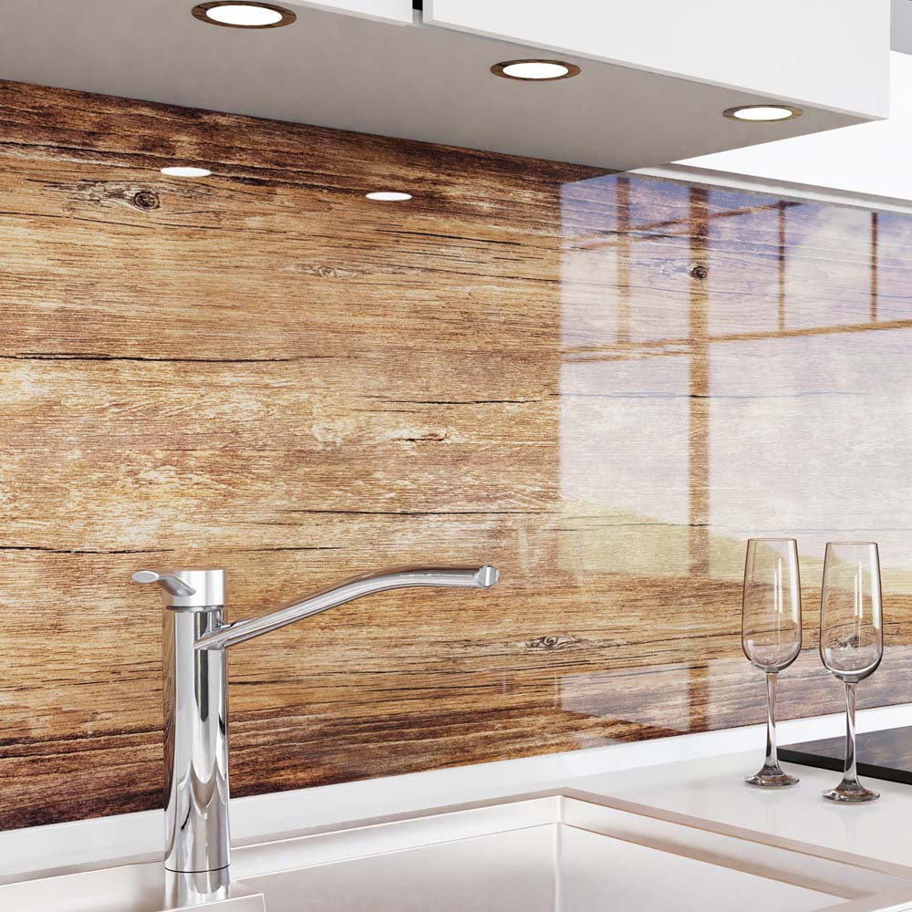 Küchenrückwand selbstklebend - Walnuss